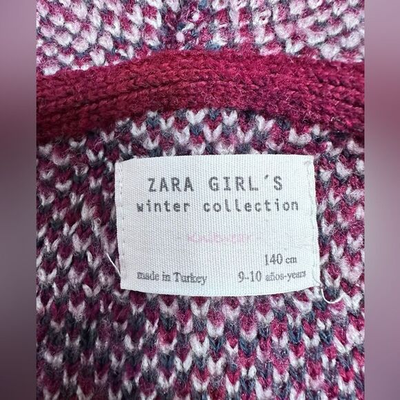 ZARA Hooded CARDIGAN, SIZE‎ 9-10 - Picture 8 of 8